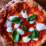 Pizza Margherita by Chef Will Langlois of Bar Lucca