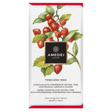 Amedei Toscano Red, Dark Chocolate Bar with Red Fruit (1.76 oz)