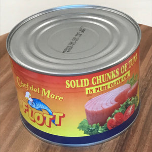 Flott Tuna in Olive Oil, Large Can (60 oz)
