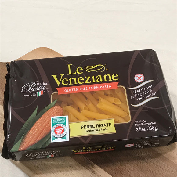 Le Veneziane Gluten Free Penne Rigate (8.8 oz)