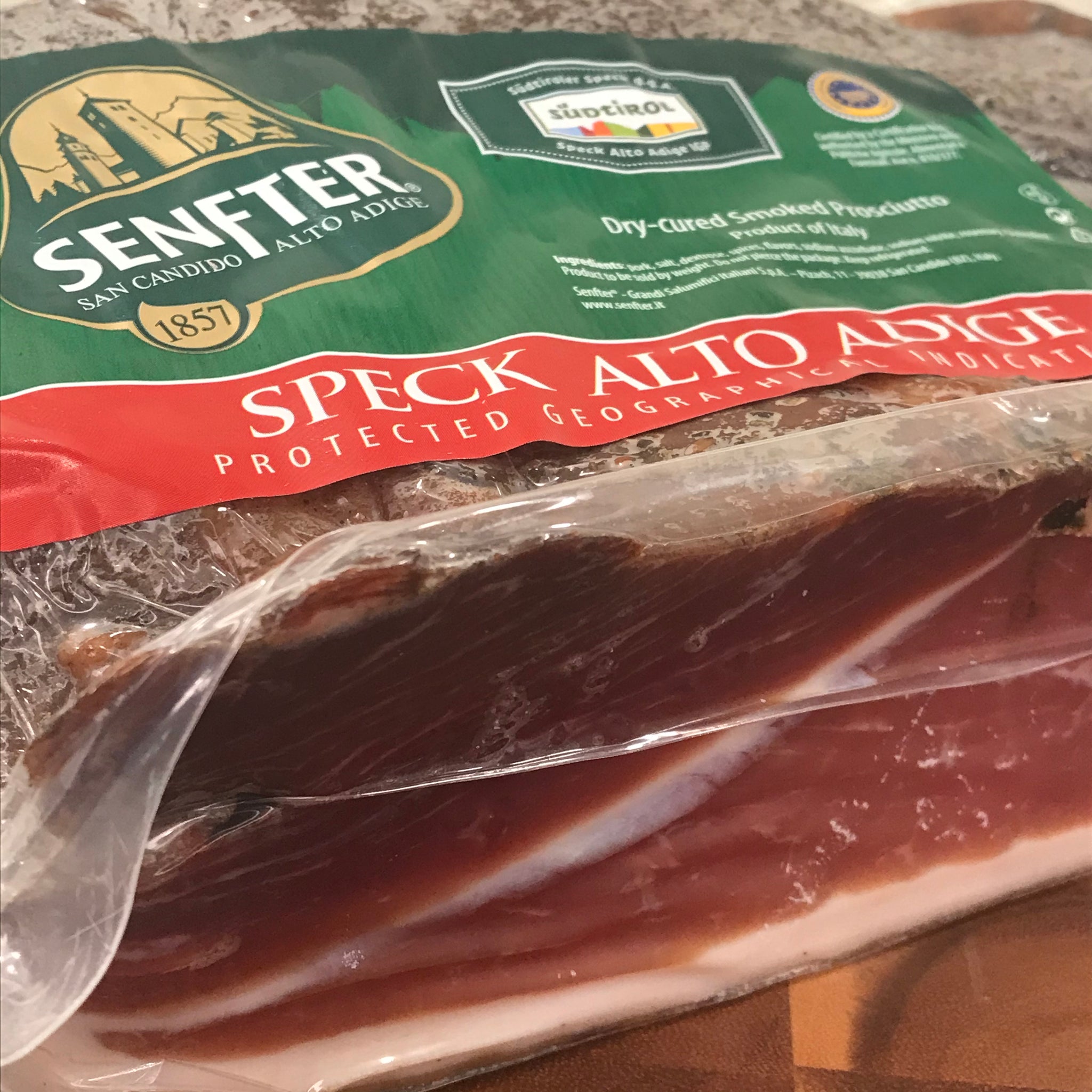 Speck Alto Adige PGI (Whole 5 lb) – DiGiacomo Brothers Specialty Food  Company